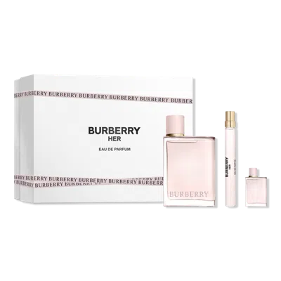 Burberry Her Eau De Parfum 3-piece Gift Set