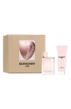 Burberry Her Eau De Parfum Set $160 Value In No Color