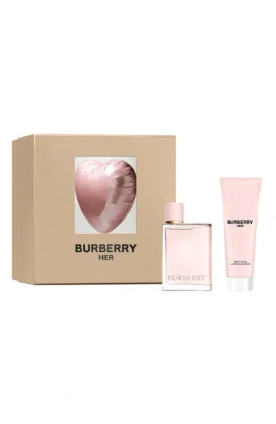 Burberry Her Eau De Parfum Set $160 Value In No Color