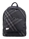 Burberry Heritage Backpack In Charcoal