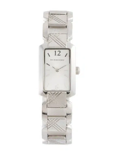 Pre-owned Burberry Heritage Watch, 18mm In Multi