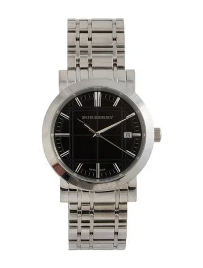 Pre-owned Burberry Heritage Watch, 38mm In Multi
