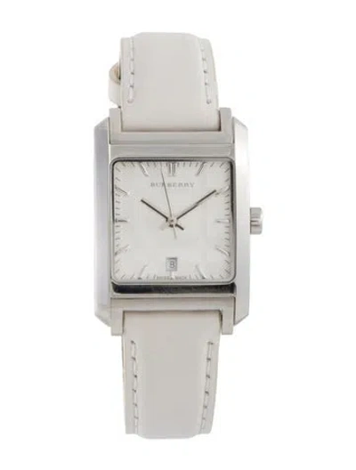 Pre-owned Burberry Heritage Watch In Multi