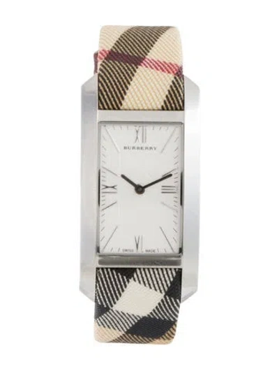 Pre-owned Burberry Heritage Watch In Multi