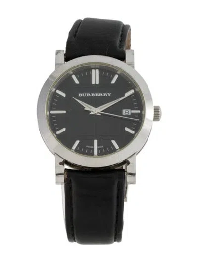 Pre-owned Burberry Heritage Watch In Multicolor