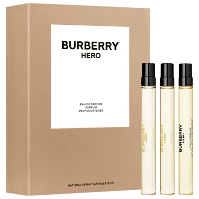 Burberry Hero Eau De Parfum & Parfum Travel Spray Gift Set