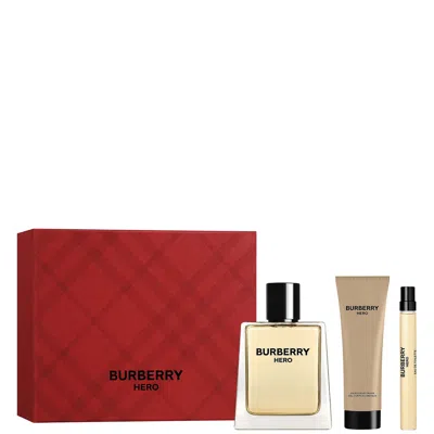 Burberry Hero Eau De Toilette 100ml Gift Set In Neutral