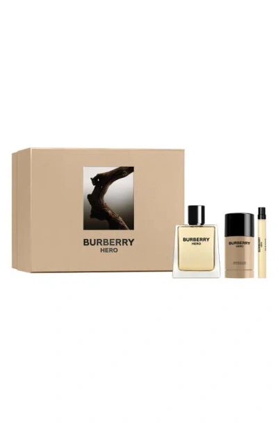 Burberry Hero Eau De Toilette Set $145 Value In White