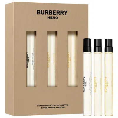 Burberry Hero Men's Travel Spray Trio Gift Set