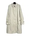 Burberry Hidden Windbreaker In Neutral
