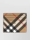 Burberry Signature Pattern Compact Rectangular Card Holder
