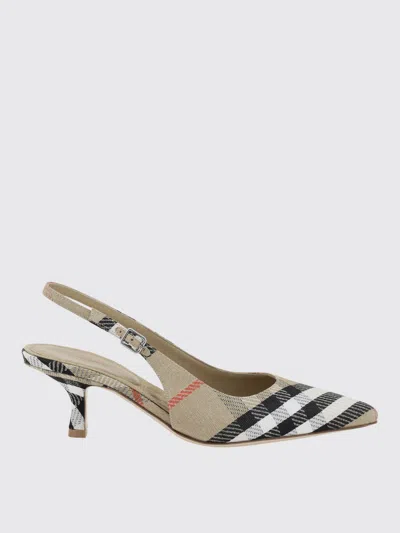 BURBERRY HIGH HEEL SHOES BURBERRY WOMAN COLOR BEIGE,G88816022
