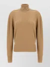 Burberry High Neck Wool Sweater With Equestrian Knight Motif
