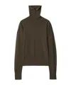 Burberry Wool Sweater In Green