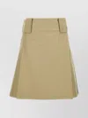 Burberry High-waisted A-line Skirt Pleated Design