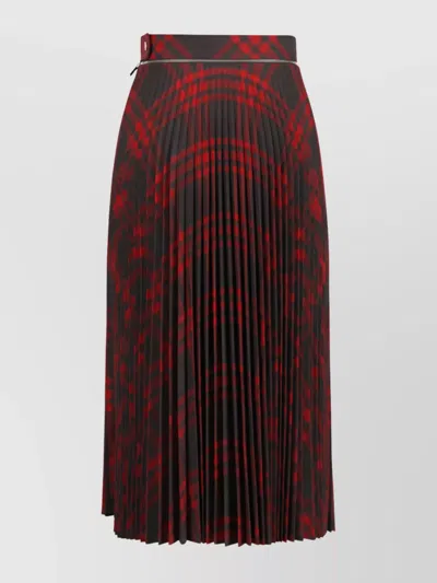 BURBERRY HIGH-WAISTED PLEATED EVENING SKIRTS