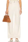 Burberry High Waisted Pleated Trouser