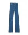 Burberry Denim Bootcut Jeans In Blue