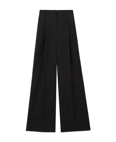 BURBERRY BURBERRY WIDE LEG TAILORED TROUSERS