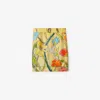 Burberry Highgrove Cascading Flowers Silk Skirt