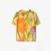 Burberry Highgrove Cascading Flowers Wool Top