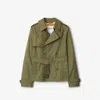 Burberry Highgrove Gabardine Trench Jacket