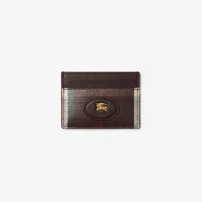Burberry Highlands Card Case In Brown