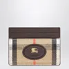 Burberry Highlands Card Holder In Brown