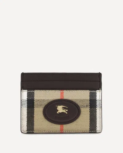 Burberry Highlands Cardcase In Sand