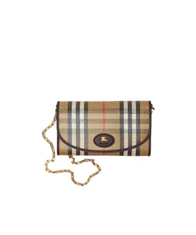 Burberry Highlands Chain Strap Wallet