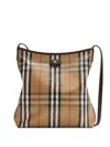 Burberry Highlands Check-pattern Tote Bag In Neutral