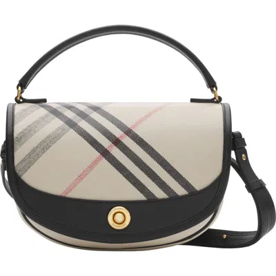 Burberry Highlands Crossbody Bag In Soap