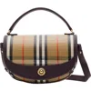 Burberry Women Embroidered Canvas Highlands Handbag