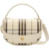 Burberry Highlands Plaid Tote Bag In Multi