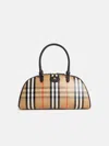 Burberry 'highlands' Leather Blend Bowling Bag