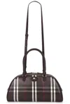 Burberry Women Brown Highlands Medium Bowling Bag In Brown