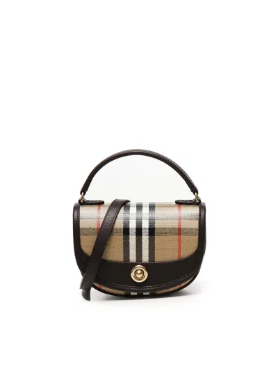 Burberry Highlands Mini Bag In Sand