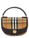 Burberry Mini Handbag With Check Pattern And Top Handle