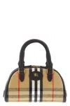 Burberry Check Coated Canvas Shoulder Bag In Multi