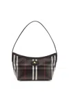 Burberry Printed Canvas Mini Highlands Shoulder Bag In Multi