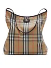 Burberry Highlands Coated Canvas Shoulder Bag