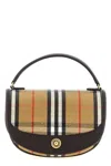 Burberry Check Motif Crossbody Handbag With Removable Strap In Multi