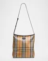 Burberry Highlands Shoulder Bag In Brown