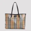 Burberry Highlands Tote In Multi