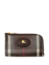Burberry Highlands Wallet In Brown