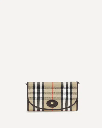 Burberry Highlands Wallet In Sand