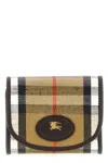 Burberry 'highlands' Wallet In Neutral