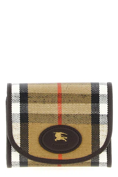 Burberry 'highlands' Wallet In Neutral