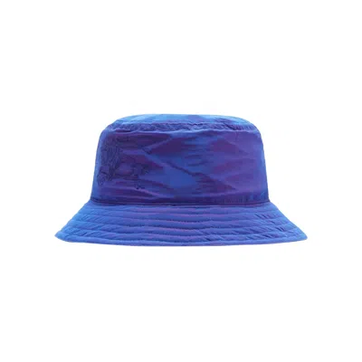 Pre-owned Burberry Holographic Taffeta Bucket Hat 'electric Purple' | Men's Size M