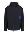 Burberry Lightweight Nylon Jacket By Ekd In Black